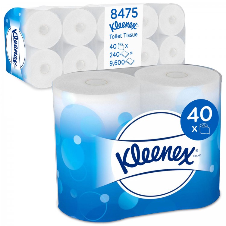 8475 Kimberly Clark Туалетная бумага рулонная Kimberly-Clark Kleenex Ultra 8475 2-слойная 4 рулона по 29,75 м 