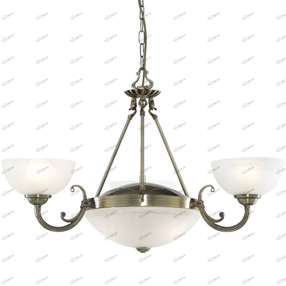 Подвесная люстра Arte Lamp Windsor White A3777LM-3-2AB ARTE LAMP WINDSOR WHITE 056144 Белый 