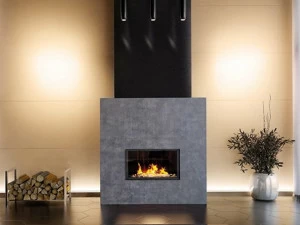 RÜEGG Дровяной стальной камин Flex line
