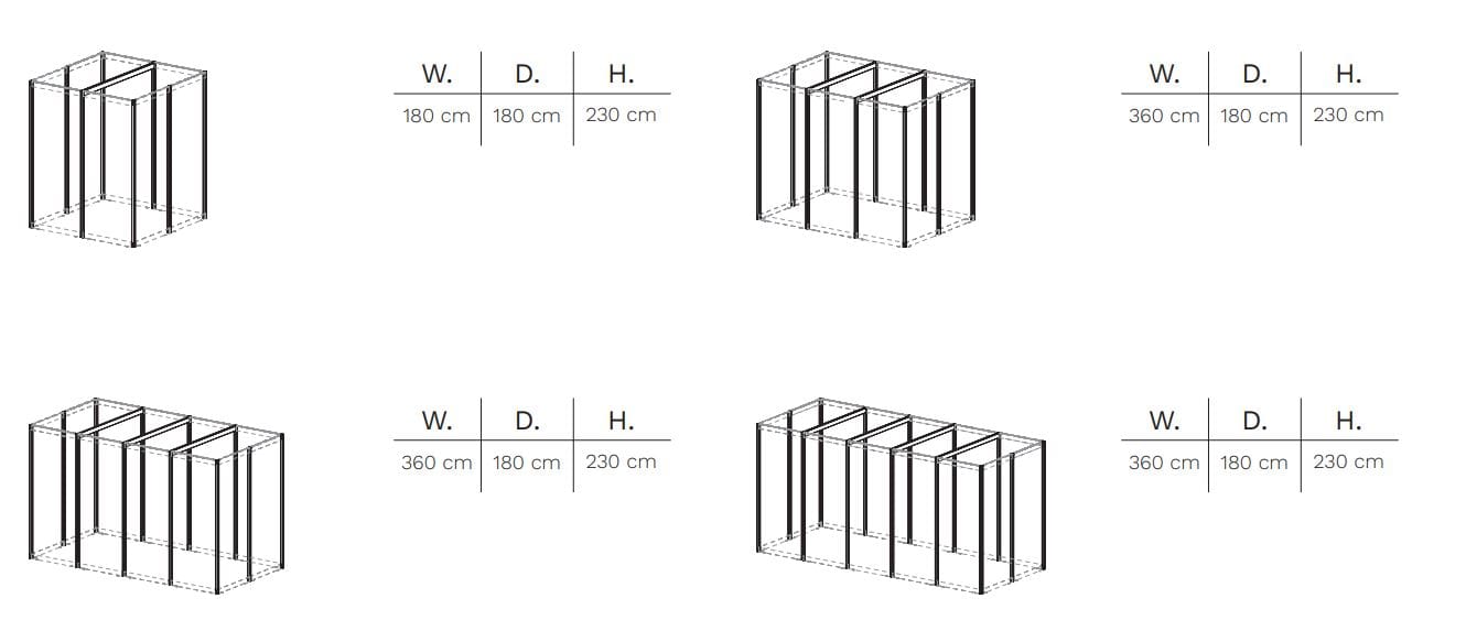 Передвижная стена для офиса FREZZA Pal System ARCH-00022648 - Вид №35