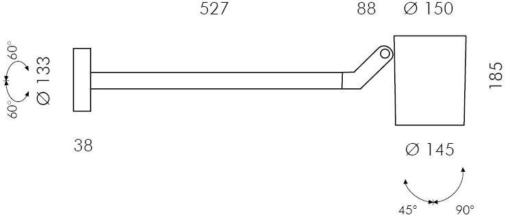 SIMES Наружный прожектор из литого под давлением алюминия Stage sun-id-1491786 - Вид №7