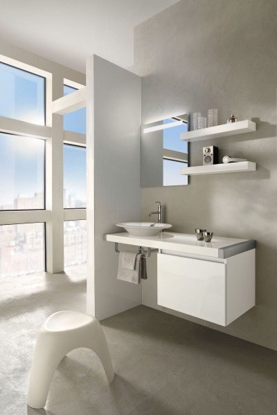 EB58-XXXX-E10 Столешница на заказ от 1501 до 2000 мм с 2 отверстиями для раковин presqu'île е4439 Jacobdelafon PARALLEL Santreyd - Вид №1