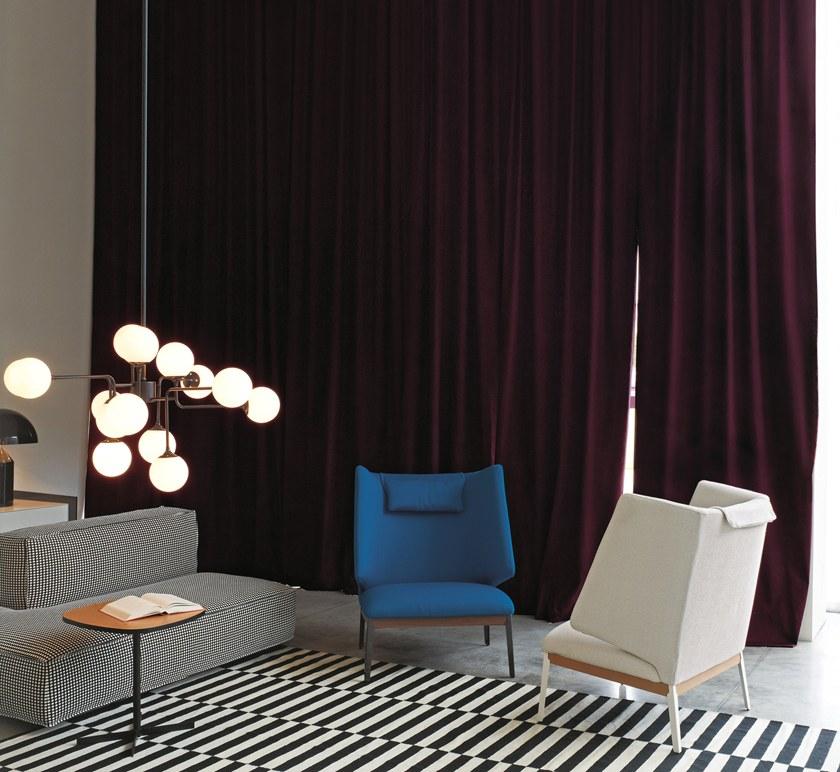 arflex Кресло Wing из кожи с высокой спинкой Hug sun-id-1445282 - Вид №4