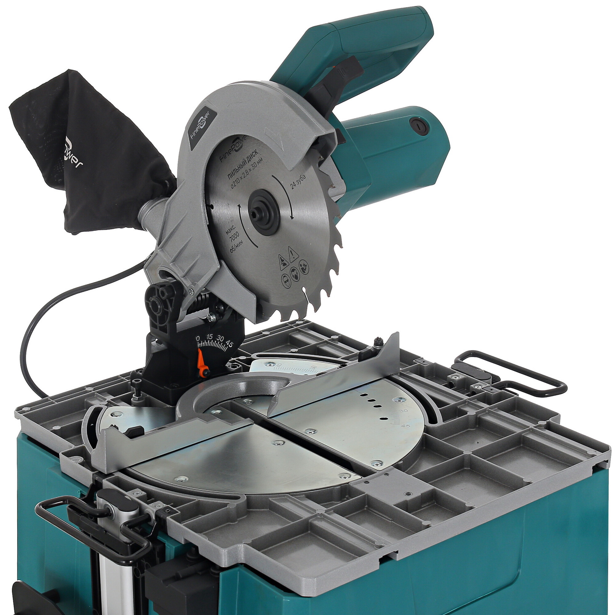Торцовочная пила комбинированная Finepower FTFS150-210 5407941 STDN-0004218 - Вид №4