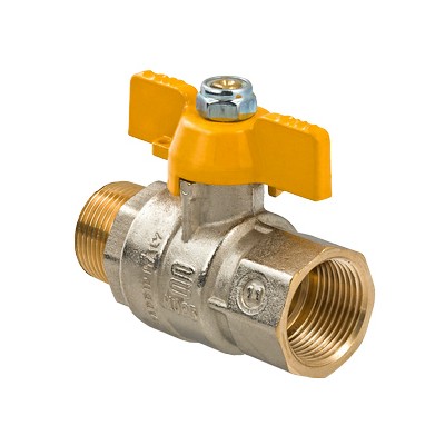 S.278.04 (S.1228.04) Кран шаровой ENOLGAS TOP-GAS c ручкой «бабочка» и внутренней/наружной резьбой Valtec 1/2" 
