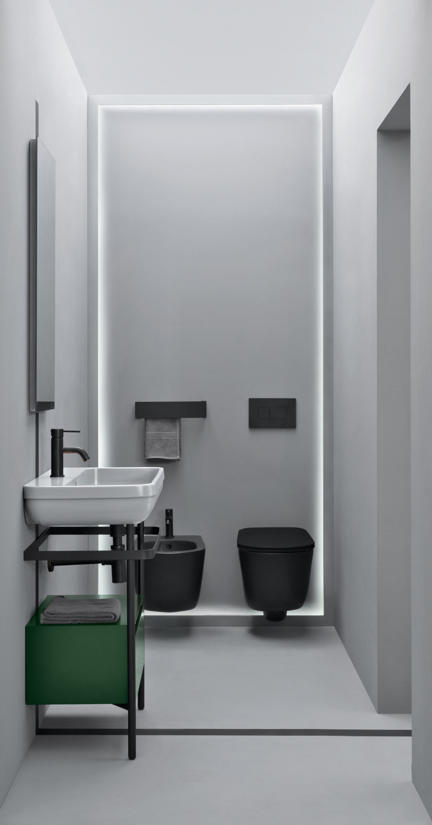 Прямоугольная керамическая раковина с переливом Axa Legacy ARCH-00138648 - Вид №14