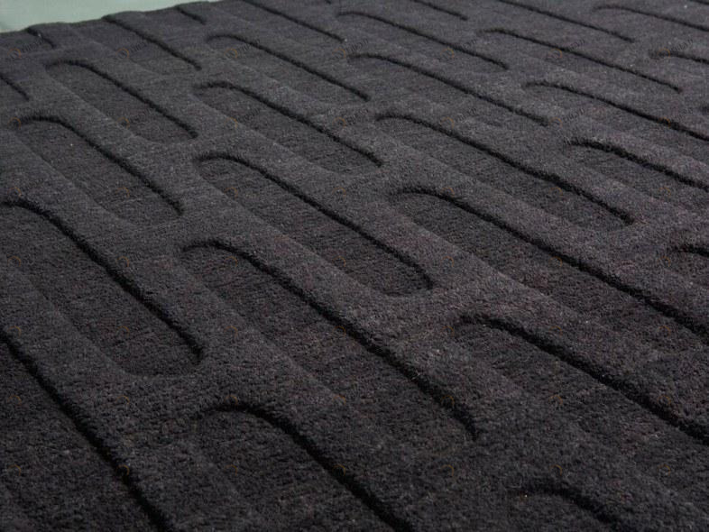 Casalis Ковер из шерсти с рисунком sun-id-1387368