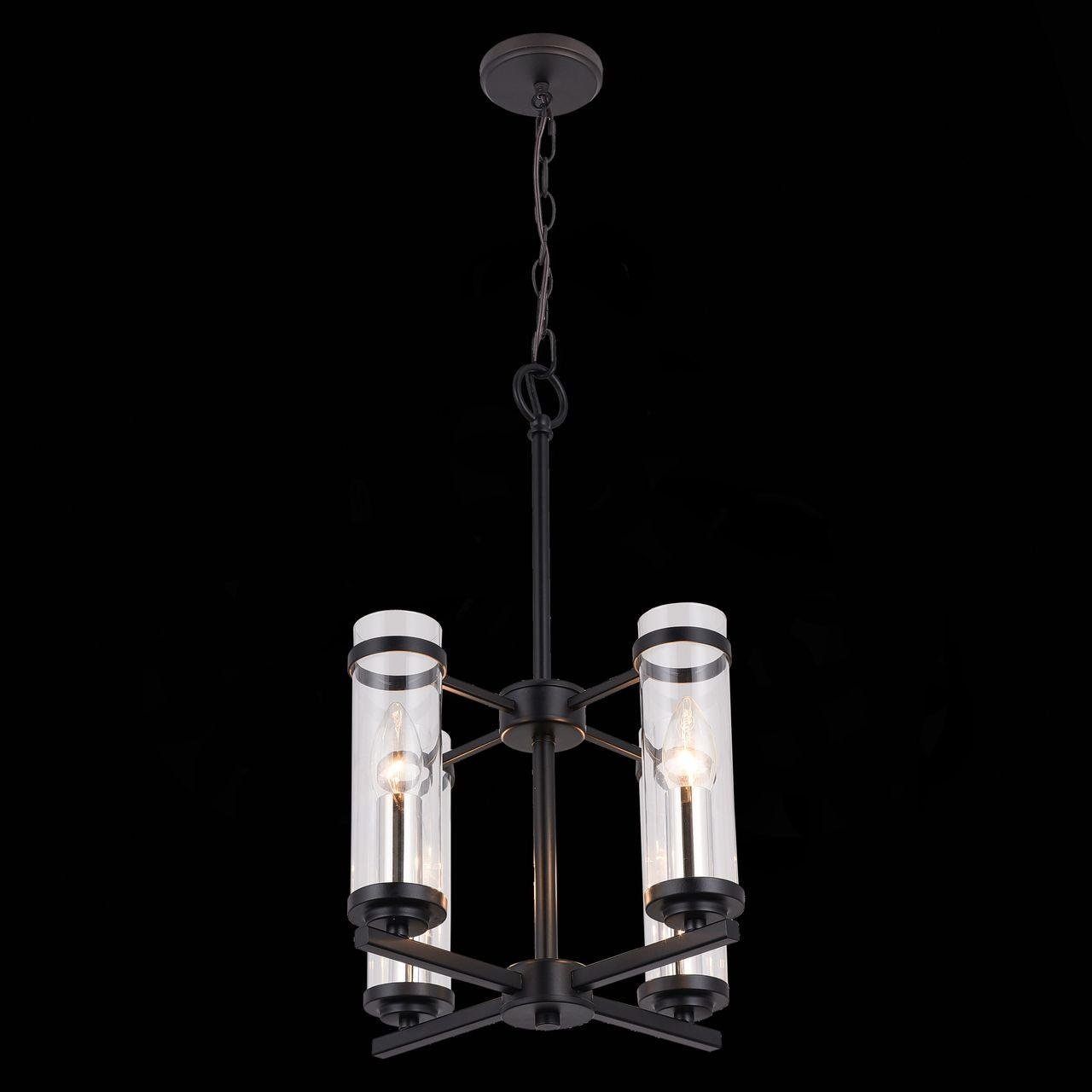 Подвесная люстра ST Luce Bichero SL334.403.04 ST LUCE ДИЗАЙНЕРСКИЕ, BICHERO 279764 Черный  - Вид №2