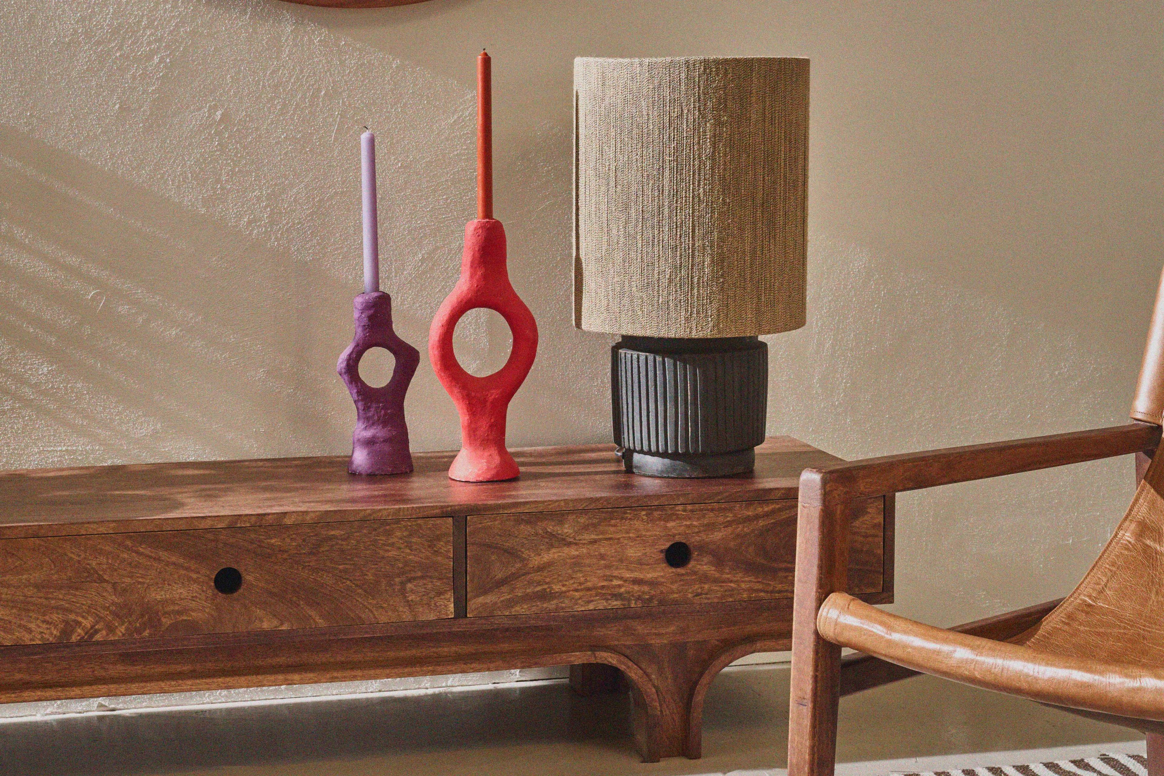 Терракотовая настольная лампа POMAX CORDOBA ARCH-00029686 - Вид №2