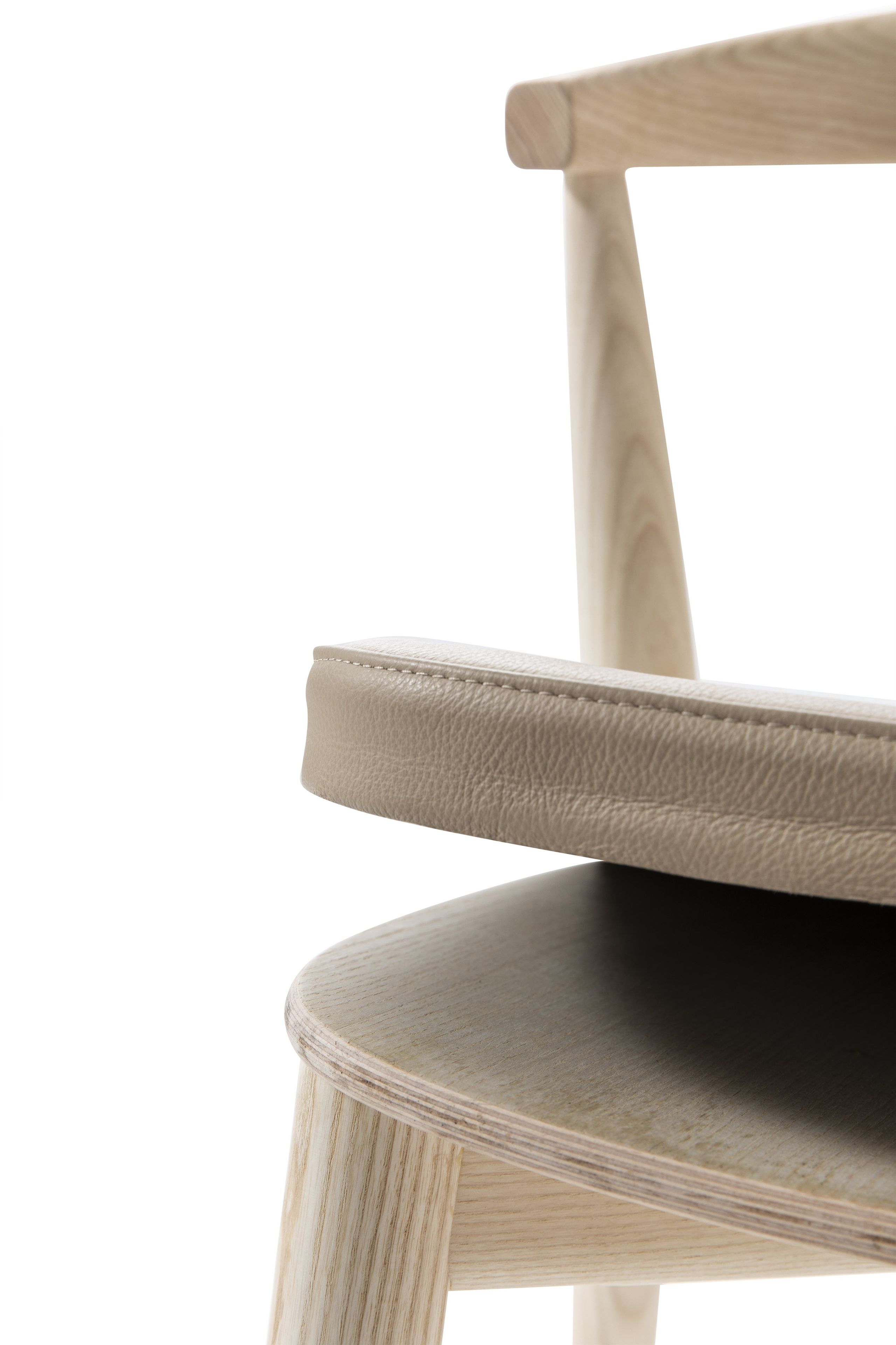 Штабелируемый стул из ясеня CAPPELLINI Newood ARCH-00086948 - Вид №14