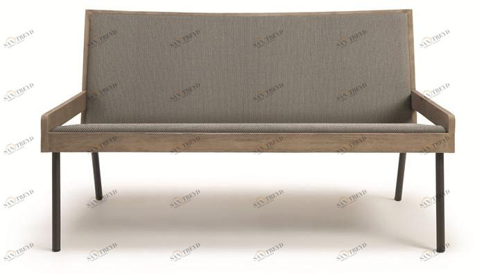 Ethimo Садовый диван 2 мест из батилина® Allaperto Aad200gc0