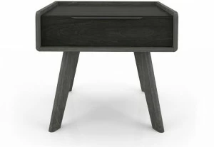 Huppé Прямоугольная прикроватная тумбочка из березы с ящиками Miles 9843