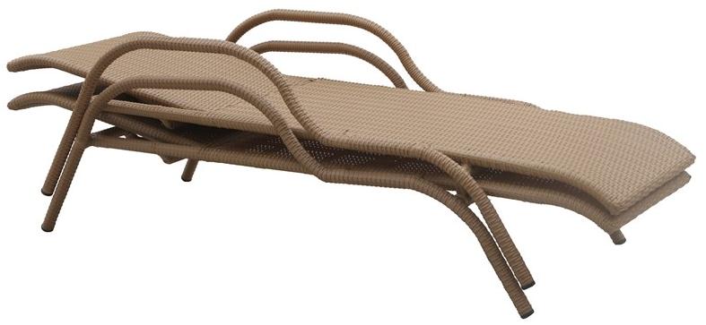 Il Giardino di Legno Садовый шезлонг из синтетического волокна Waikiki Waik4504/waik4505 - Вид №3