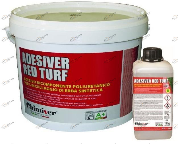 Chimiver Panseri Красная земля Incollare e tracciare erba sintetica e naturale sun-id-1506345