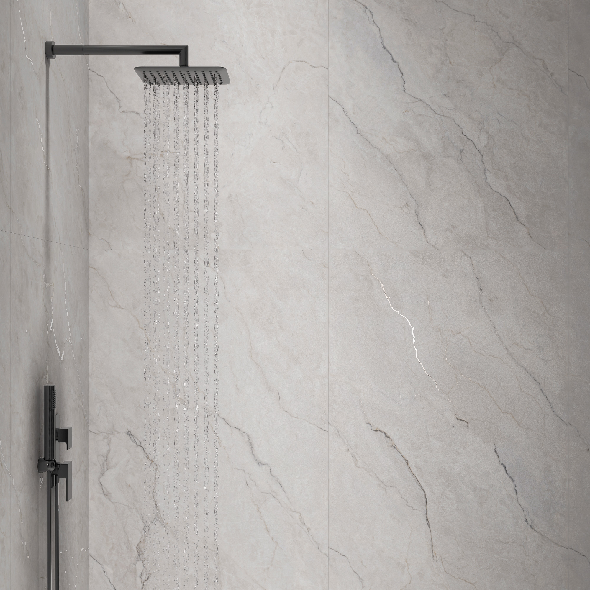 Керамогранит LUMIERE WHITE 80х160 Creanza CZ-GL06-B 