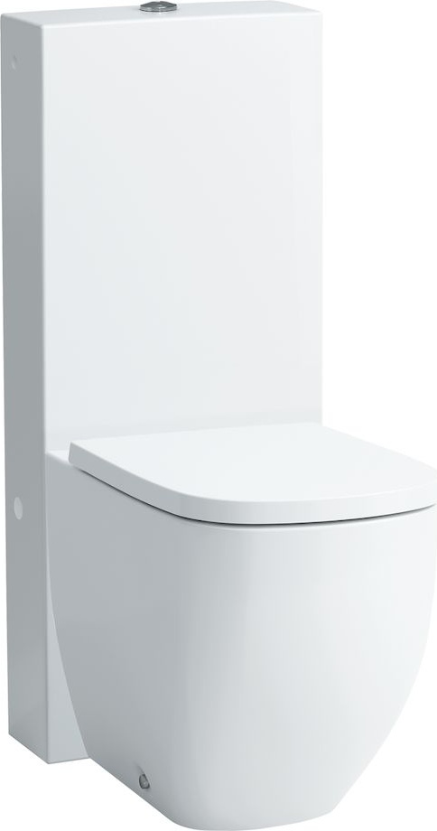 H8286640008841 Напольный бачок, Dual Flush, подвод воды справа в нижней части бачка LAUFEN PRO - Вид №2