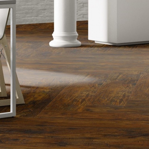 Виниловый ламинат Moduleo Impress Eastern Hickory 57885 Гикори тиснение в регистр (Тиснение в регистр) 1320х196 мм 2801000045 - Вид №8