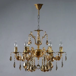 Подвесная люстра Ambiente Granada 2118/6 AB Honey Leaf AMBIENTE ДИЗАЙНЕРСКИЕ, GRANADA 181586 Бронза