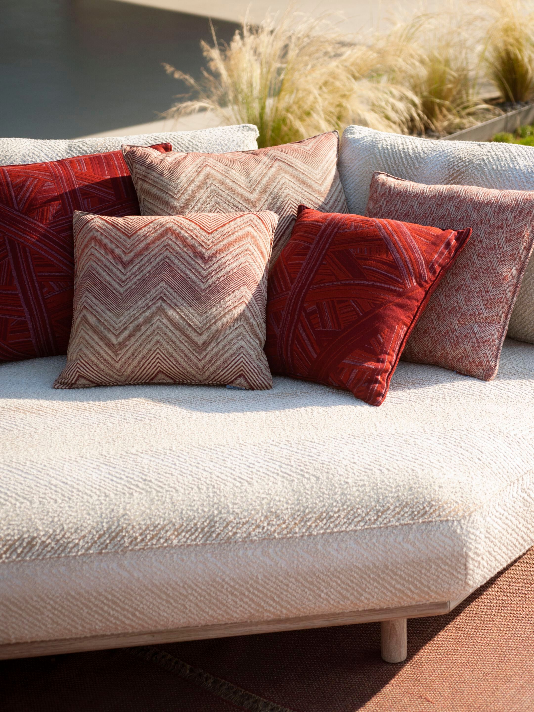 5-местный тканевый угловой садовый диван RODA ARCH-00105713 - Вид №7