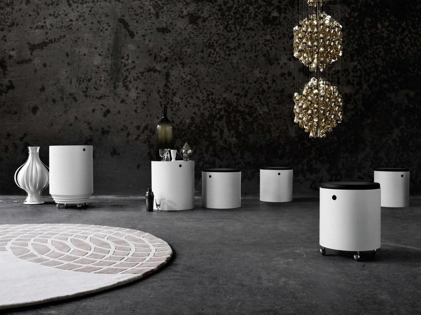 Verpan Круглый шерстяной коврик с геометрическими мотивами Panton sun-id-1411356 - Вид №4