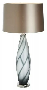 Настольная лампа Sofia 5824 PUSHA ВАЗА 061982 Бежевый;прозрачный;синий