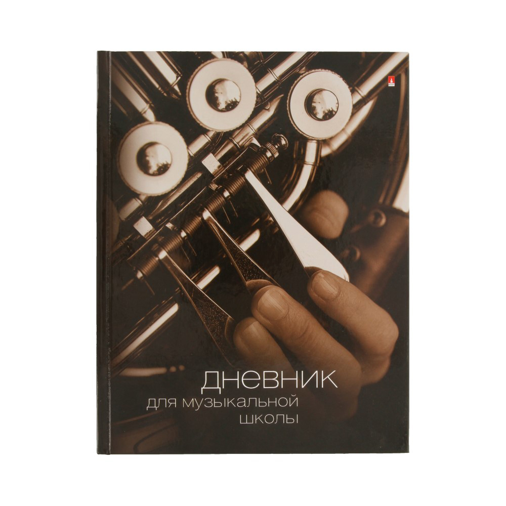 10-123/16 Дневник для музыкальной школы А5 48 л. "Вид-02" Альт 