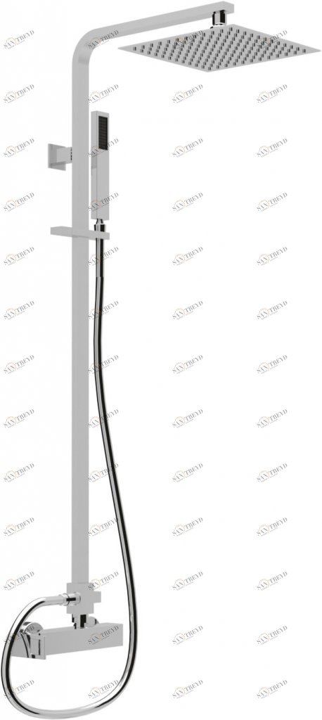 Душевая колонна со смесителем Cezares MOLVENO-CD-01-Cr LEVICO