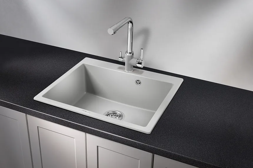 6001, СЛАНЕЦ, кухонная мойка, кварц GRANULA 6001-ST10