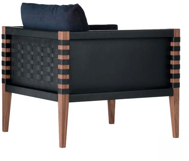 Ritzwell & Co. Мягкое кожаное кресло с подлокотниками sun-id-1471922 - Вид №1