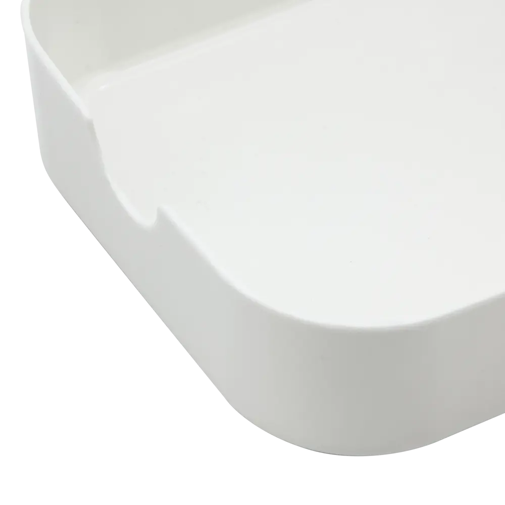 Набор из 4 корзин для выдвижного ящика Sensea Remix цвет белый 16.3x5.3x30.2 см Без серии STLM-2070138 - Вид №2