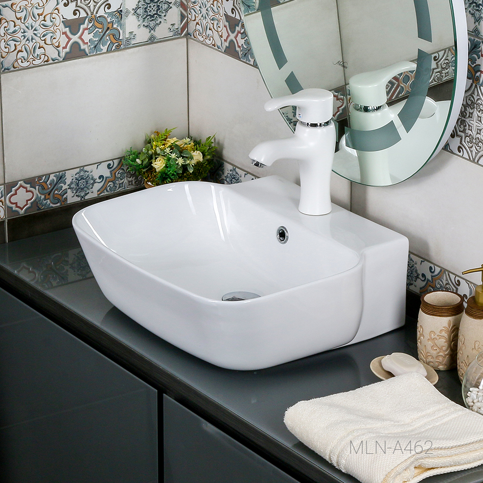 Накладная раковина melana mln-a462 A462-805 - Вид №1