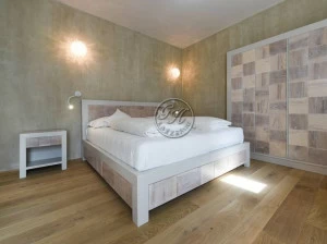 GH LAZZERINI Двуспальная кровать из дерева