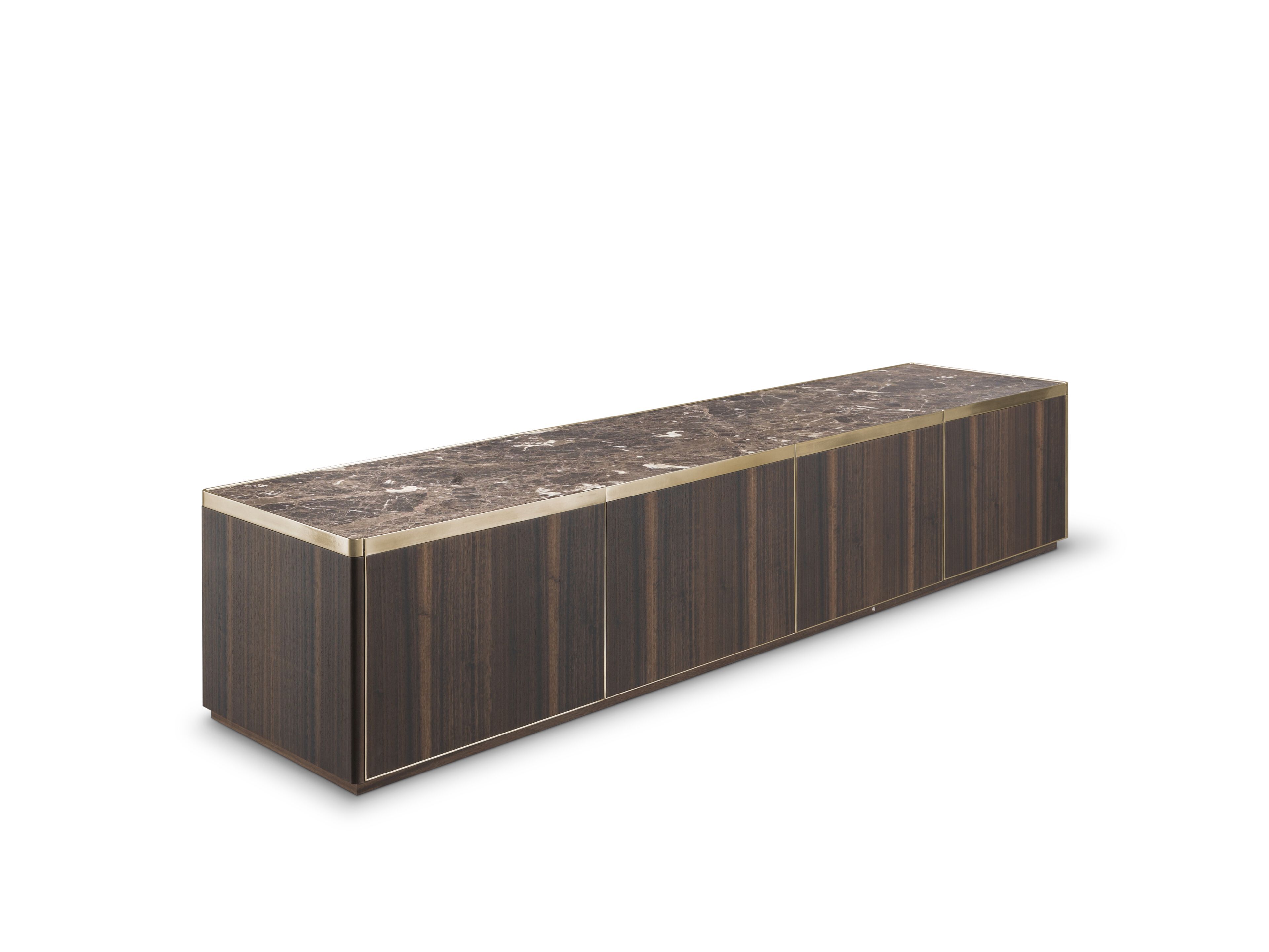 Деревянный шкаф для телевизора с распашными дверцами PRADDY Metro ARCH-00130439 - Вид №1