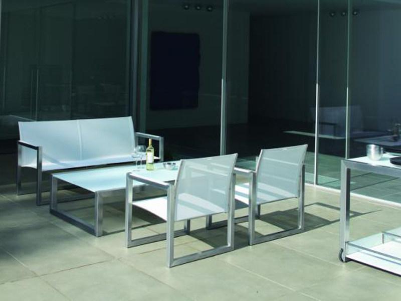 Royal Botania Садовая скамейка Batyline® с подлокотниками Ninix sun-id-1460161 - Вид №1