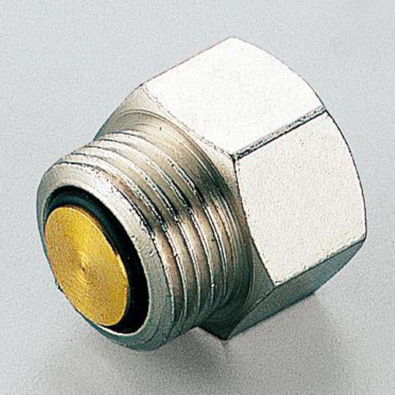 Клапан для монтажа/демонтажа вохдухоотводчика никелированный TIEMME 1/2" 1980009