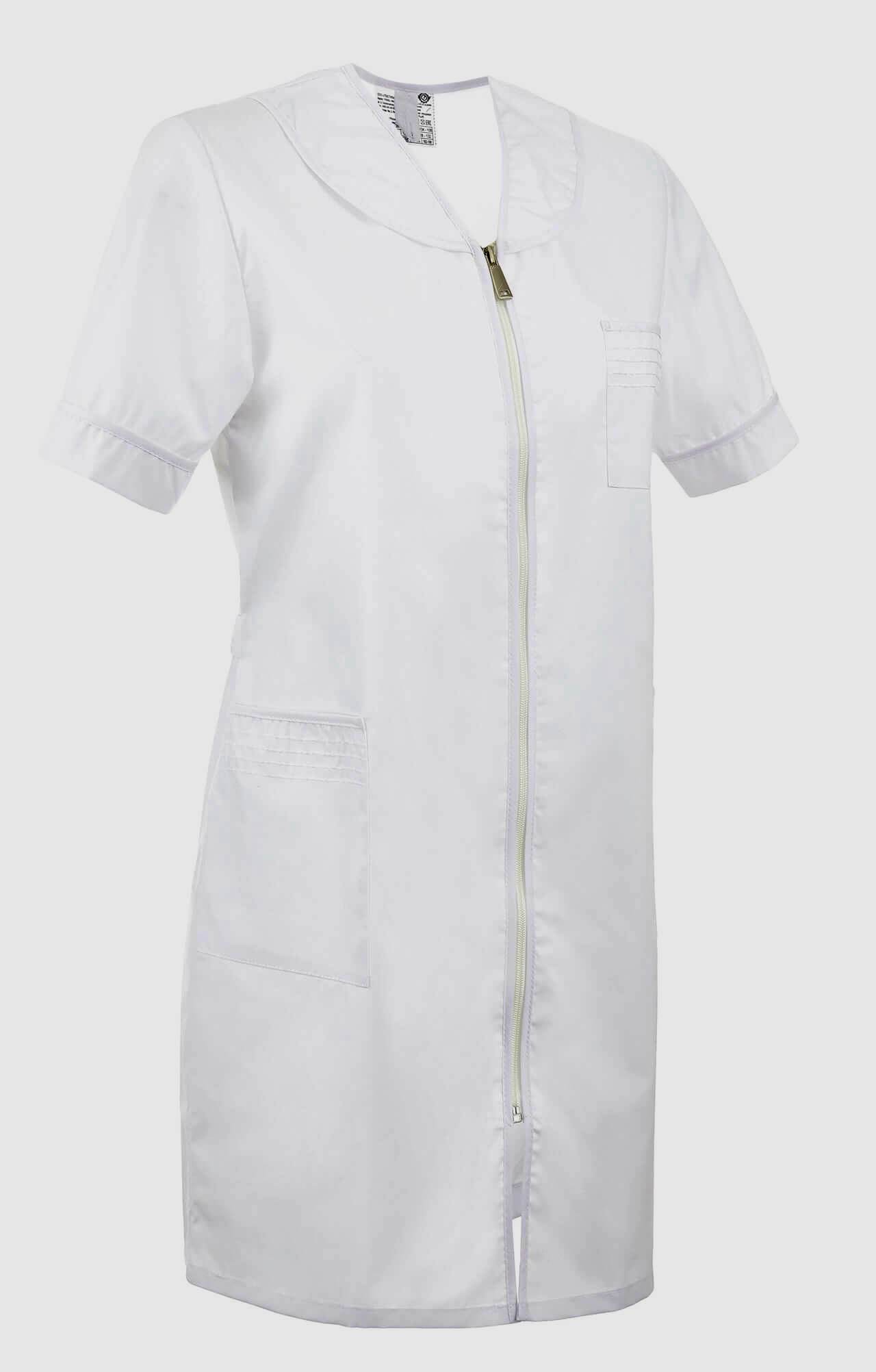 66236 Халат "Сервис" белый  Медицинская одежда  размер 52/158-164 Спецодежда  - Вид №2