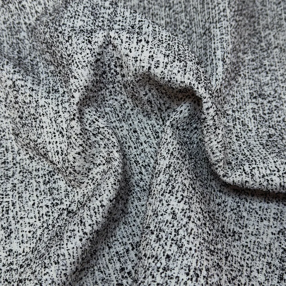 Штора на ленте со скрытыми петлями Firo 200x280 см цвет черно-белый Santreyd STLM-2176699 - Вид №2