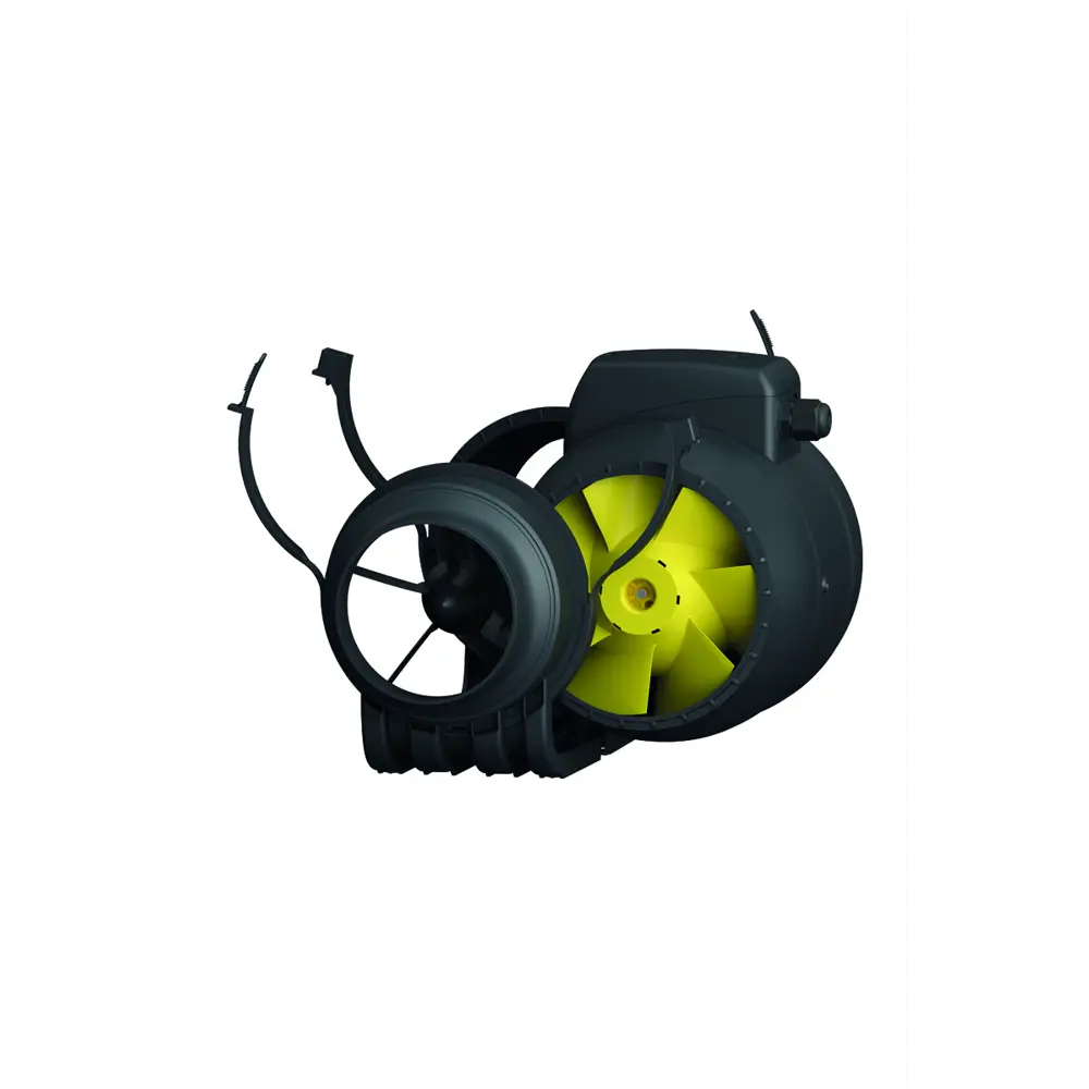 Вентилятор канальный центробежный Era Pro Mistral D100 мм 30 дБ 258 м3/ч цвет черный STLM-2160499 - Вид №2