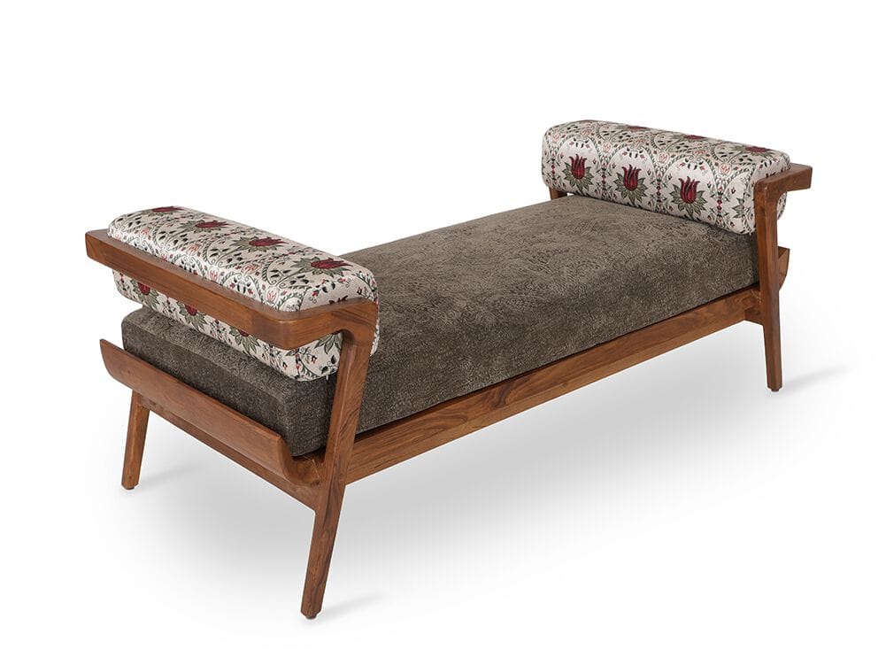 Спальная кровать из тикового дерева Alankaram YASSI ARCH-00119577 - Вид №3