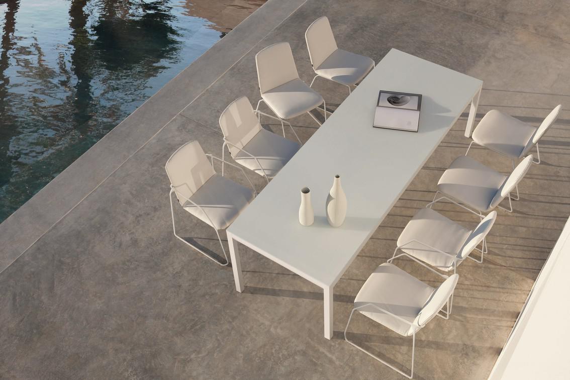 Обеденный стул лава лотос воробей Manutti Loop MNST77 - Вид №9