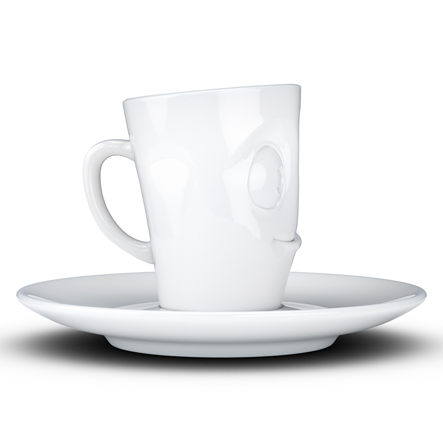 T02.14.01 Кофейная чашка с блюдцем tassen tasty 80 мл белая Tassen by FIFTYEIGHT PRODUCTS  - Вид №8