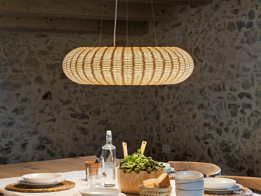 luxcambra Плетеный светодиодный подвесной светильник Niuet sun-id-1419107 - Вид №3