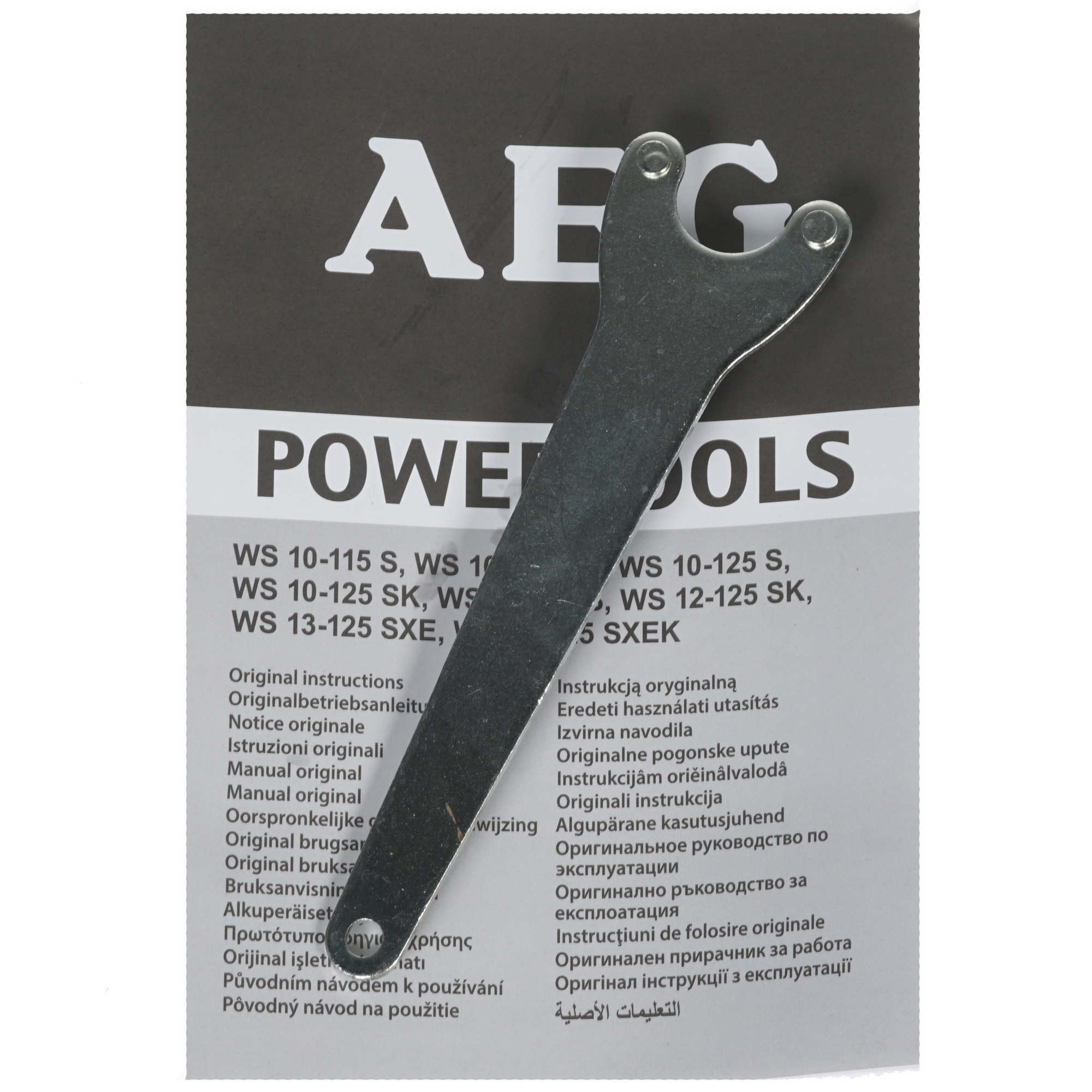 Углошлифовальная машина (УШМ) AEG WS10-115S 7998328 STDN-0031665 - Вид №6