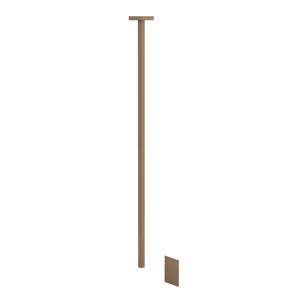 Электронный миксер 20026 708 Gessi Rettangolo МЕДНЫЙ МАТОВЫЙ PVD 20026708