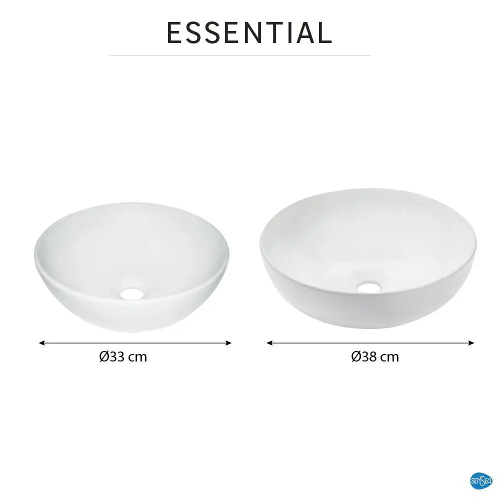 Раковина Sensea Essential накладная 33 см 82644580 STLM-2026330 - Вид №1