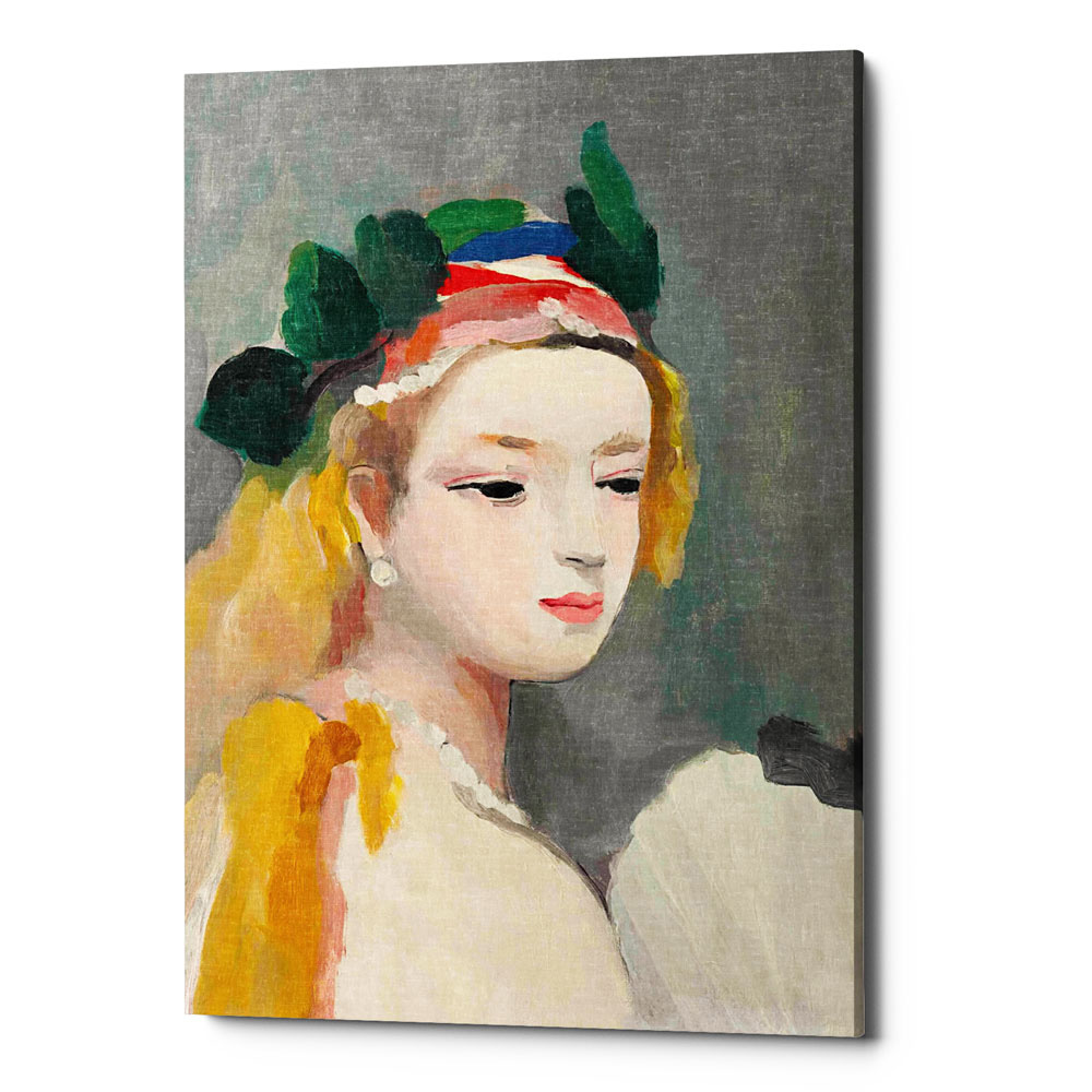 896518937_2628 Картина «Женщина с веером» (холст, галерейная натяжка) Object Desire 
