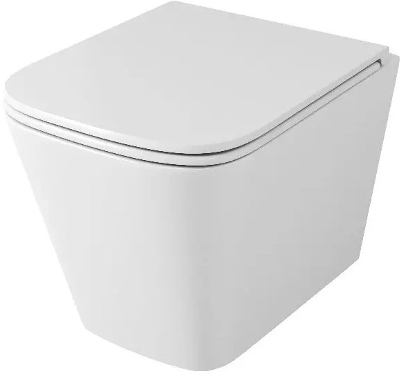 91752779 Унитаз подвесной Owl 1975 004K безободковый с сиденьем микролифт STLM-0981180