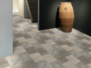 Нескользящий виниловый пол с эффектом камня