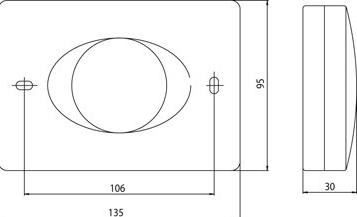 Emco Bad Диспенсер для гигиенических пакетов System2 3553 001 01 - Вид №1