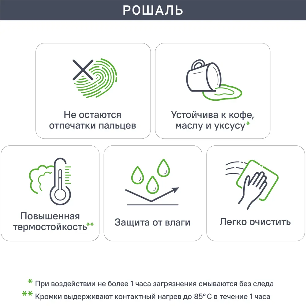 Фасад кухонного шкафа Рошаль 39.7x25.3 см KONSENSA ЛДСП цвет темное дерево 89421013 STLM-2164283 - Вид №4